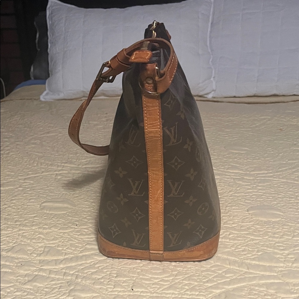 Louis Vuitton Monogram Duffel Bag in Brown and Tan